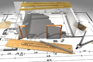 Plan de la construction d'une maison