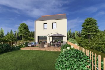 maison+terrain saint guinoux